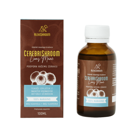 CerebriShroom<br>Resasti bradovec (Lions Mane)
